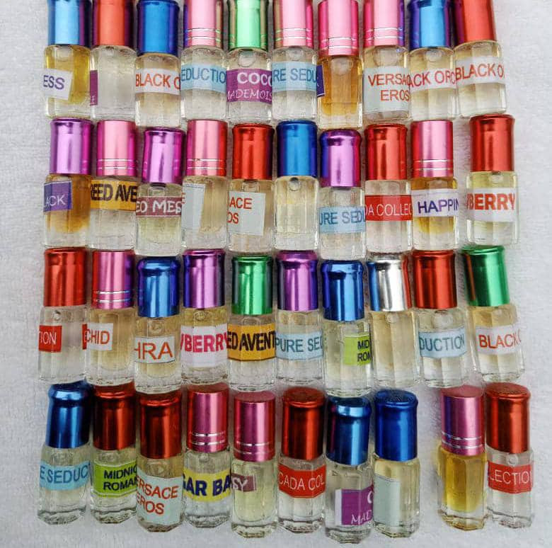 3ml undiluted oil perfume x 12 bottles