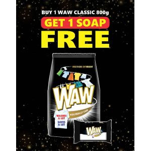 WAW CLASSIC PWD Pro 800g +130gm soap